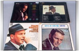 Collection of Frank Sinatra Records 5 in total.