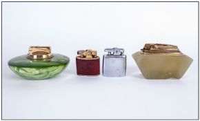 Four Various Gas Lighters including Ronson and Kincraft.