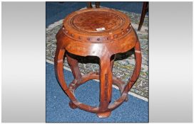 Chinese Drum Stool,