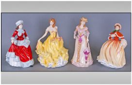 Royal Doulton Figures From The Pretty Ladies Collection, 1. Spring HN 5321, 8.5`` in height, 2.