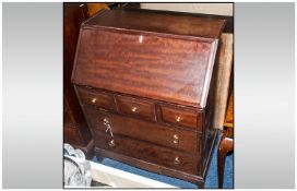 Bureau with Fitted Interior and Fall Front.