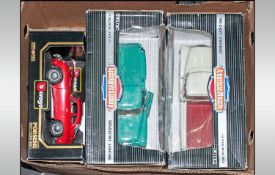 Collection Of Model Cars Burago Porsche 356 B Coupe 1961, American Muscle 1955 Chevy 3100