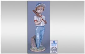 Lladro Collectors Club Figure ``Can I Play`` Model number 7610, issued 1990 only, members only,