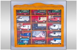 Collection of Vehicles in Presentation Box. Includes Diecast, Days Gone, Corgi (14) in total.