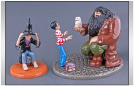 Royal Doulton Limited Edition Harry Potter Figures 2 in total 1. Harrys 11th Birthday Number 2372,