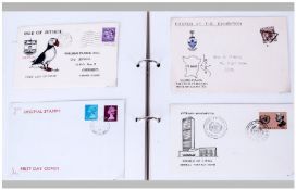 Album Of Stamp Covers including several pre-stamp and penny reds etc. Also a Mulberry cover with