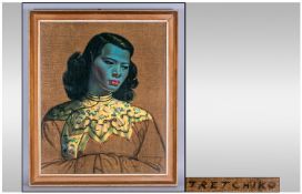 Tretchikoff Print of The China Girl, In contemporary frame. Of the period. 23 by 28 inches.