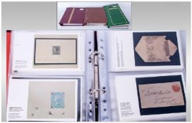 Three Postcard Albums, Includes some very early royalty, military, topographical & philately