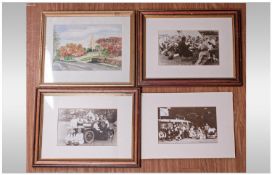 Three Avros Framed Photographs plus one other.