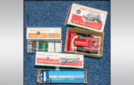 Three Dinky Diecast Models, Comprising No 504 Foden 14-Ton Tanker - Blue, Mid Blue Tank, Side Flash