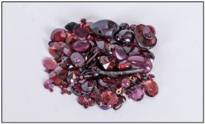 Collection Of Loose Garnets, various sizes, approximately 100cts.