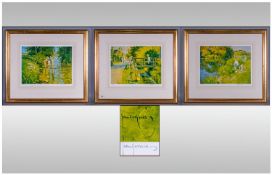 John Haskin, Set Of Three limited edition prints, all signed in pencil and marked 25/100 series,