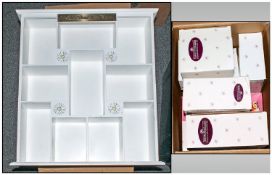 The Millenium Miniature Collection Of 10 Box Dolls with display stand together with The Ashton