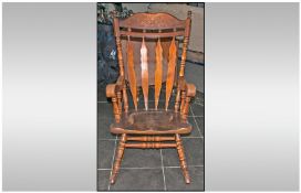 American Style Reproduction Large Rocking Chair.