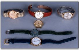 Collection Of Gents Wristwatches, comprising Modaine automatic, Empress manual wind, Rotary Date/