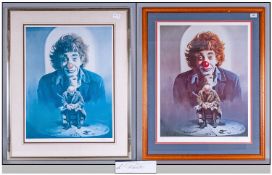 Pair Of Larry Rushton Limited Edition Prints. Most of these were destroyed in a fire in