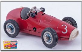 Schuco Grand Prix Racer 1070, in red number 3 with original instructions, box, key, 2 spanners and