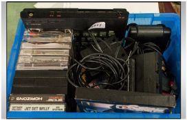 Sinclairs ZX Spectrum 48K Computer. Complete with various games to include Bruce Lee, Beach Head,
