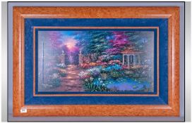 Milan Hand Signed Artists Proof, numbered and limited edition. Title Garden Splendor, number 14/