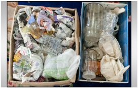 Box of Assorted Collectables including large selection of scented candles.