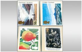 Two Postcard Albums containing  a quantity of modern Royal Mail coloured cards, comical, nature,