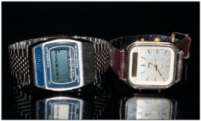 Timex Marathon Digital Wristwatch, With Instruction Booklet, Together With Timex Quartz & Box