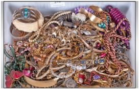 Quantity of Mid to Late 20th Century Costume Jewellery, a good selection of mainly bracelets and