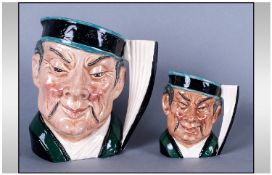 Royal Doulton Early Character Jugs ( 2 ) In Total. 1/ The Mikado - Small Size, D.6507. Issued 1957-