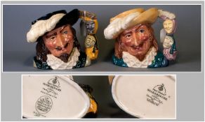 Royal Doulton Limited Edition Character Jug `Scaramouche` D6774, 7`` in height. Number 637/1500.