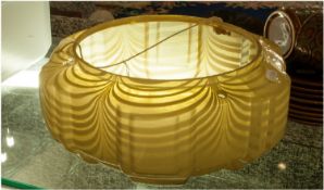 1930`s Frosted Glass Light Shade