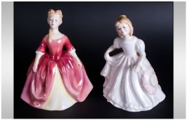 Two Royal Doulton Figures Comprising  Debbie H.N. 2400 1968 Amanda H.N. 2996 1985