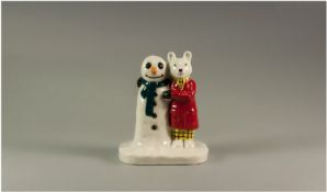 Wade - Rupert and The Snowman, From The Childhood Favourites Series. No.1109, In Limited Edition of