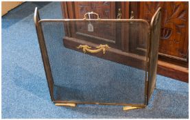 Brass Fire Screen