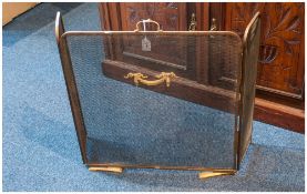 Brass Fire Screen