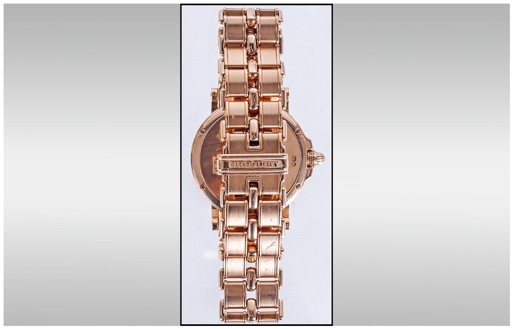 Breguet Depuis 1775 Marine Gents 18ct Gold Wristwatch. Horologer De La Marine. Model number 388. - Image 5 of 9