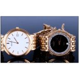 Gents Seiko And Raymond Weil Wristwatches, Both With Gold Plated Bracelet Straps A/F