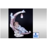 Lladro Figure 'Heavens Slumber' Model Number 6479 Retired. Mint condition and original box. 7'' in