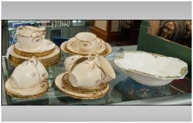 Alfred Meakin Part Teaset together with 'Harmony' Shape bowl.