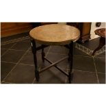 Brass Table & Stand 23'' in diameter