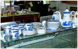 Ringtons Pottery Part Tea and Coffee Set. Comprising Tea Pot, Coffee Pot, Coasters, Cups, Saucers,
