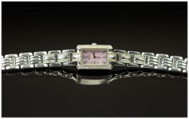 Ladies Citizen Eco Drive Bracelet Watch, Stamped 400552 To Back