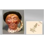 Royal Doulton Character Jug 'Jarge' D6288 Designed by Harry Fenton, Issued 1950-1960. 6.5'' in