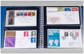 One Album of first day stamp covers from 1970 to 1975.  Most are type written and very clear.