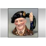 Royal Doulton Ltd Edition and Numbered Character Jug No.2430 ' Field Marshall Montgomery ' D.6908.