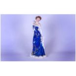 Diana Vreeland Presents Elegance de Paris Fine Bisque Porcelain Hand Painted Figure 1987 Franklin