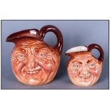 Royal Doulton Early Character Jugs ( 2 ) In Total. 1/ John Barleycorn - Small. D.5735. Issued 1939-