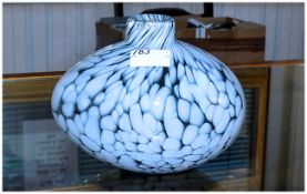 Kosta Boda Studio Art Glass Vase, Height 6¼ Inches