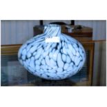 Kosta Boda Studio Art Glass Vase, Height 6¼ Inches