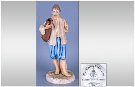 Royal Worcester James Hadley Figure 'The Eastern Watercarrier' modelled by James Hadley. Stands