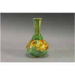 Della Robbia Vase, Decorated by Alice Jones. c.1900. Height 7.5 Inches.